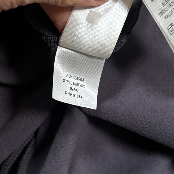 Patagonia R1 Daily 1/4 Zip Gray Fleece L/S Top Shirt Womens Medium - Picture 7 of 8